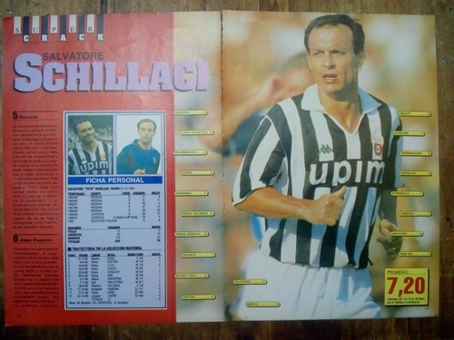 Recorte Juventus De Italia De Salvatore Schillaci