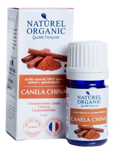 Aceite Esencial Canela China Naturel Organic Aromaterapia