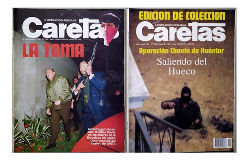 Revista Caretas -toma D La Embajada Japon - Operacion Chavin