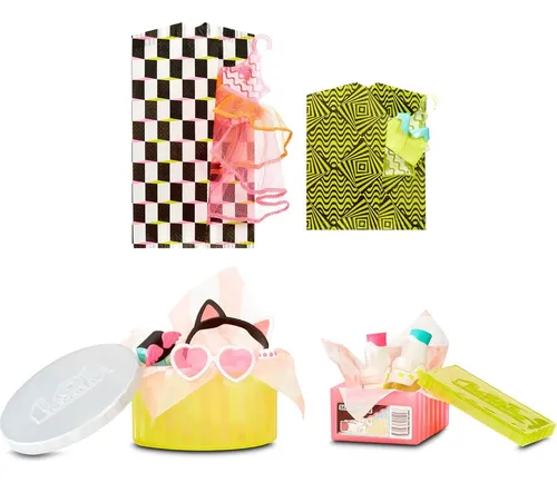 Muñeca L.o.l. Surprise! Jk Neon Q.t. Mini Con 15 Sorpresas