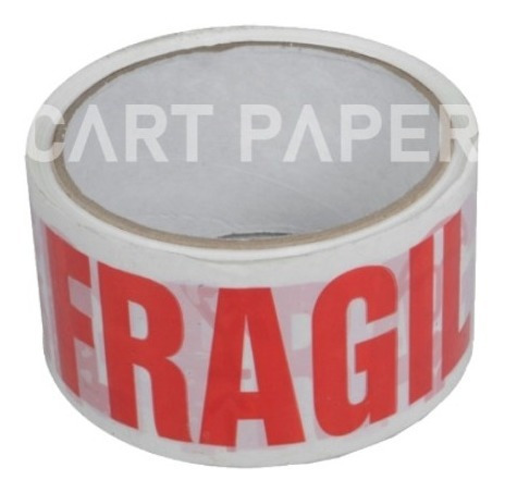 Imagen 5 de 5 de Pack 6 Cintas Fragil Cinta De Embalaje / Cart Paper