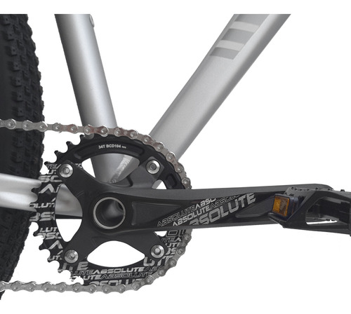 Bicicleta Aro 29 Absolute Wild Elite Xc Air Preto/cinza