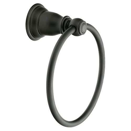 Yb5486wr Kingsley Bathroom Hand Towel Ring, Hierro Forj...