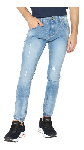 Jeans Súper Skinny Rewind Para Hombre