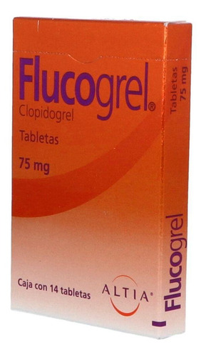 Flucogrel 75 Mg Caja Con 14 Tabletas