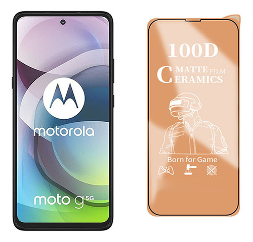 10 Vidrio Protector De Pantalla Ceramica Motorola Moto G9