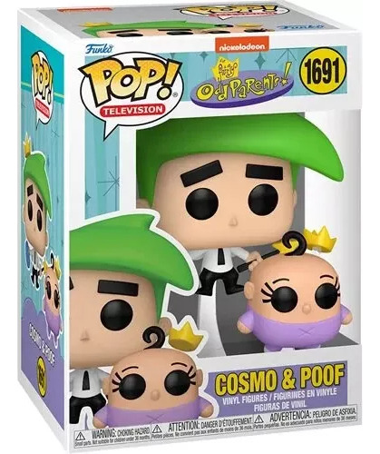 Funko Pop Cosmo Y Poof Los Padrinos Mágicos 1691