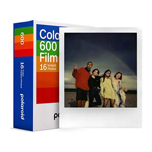 Película De Color Polaroid Paquete Doble De 600, 16 Fo...