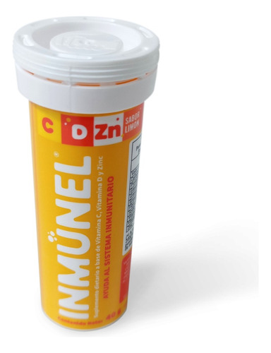 Inmunel® X 10 Comp. Efervescentes | Vitamina C + D + Zinc