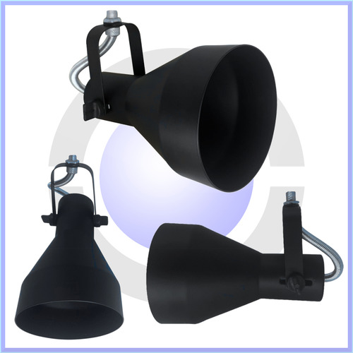 Spot Luminária P/ Lâmpada Par30 Trilho Perfilado Eletrocalha Cor Preto Voltagem 110v/220v