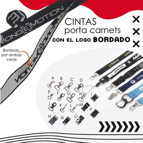 Lanyards Importadas Cintas Pulseras Material Pop Publicidad