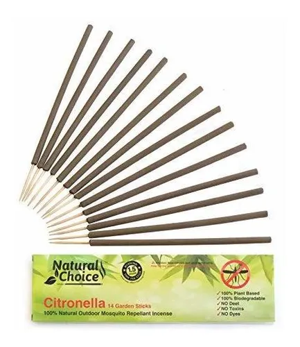 Repelente De Plagas - Varilla De Incienso De Citronela Natur