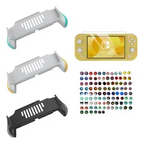 Comprar Hand Grip Soporte + Vidrio + 2 Grips Para Switch Lite