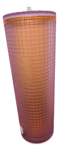 Vaso Starbucks Bubblegum Rosa De 710ml Color Rosapor Unidad