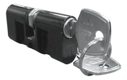 Cilindro monobloque negro con 2 llaves - Hela