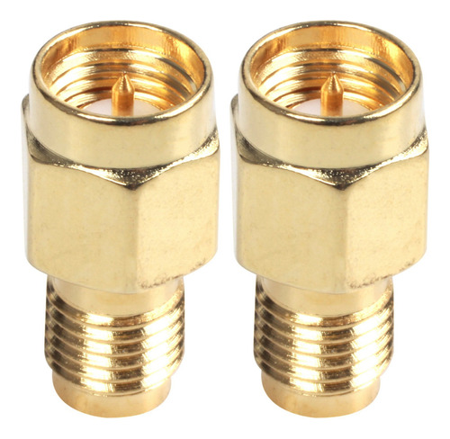 Conector Sma Macho Duradero De 2 Conectores A Cable Coaxial