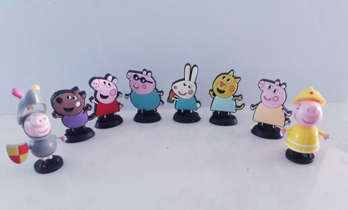 Colección Figuras Peppa Pig De Huevo Kinder.  C7