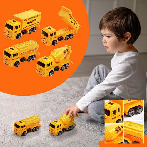 Juguetes Para Niños D Set Engineering Vehicle Excavator Eng
