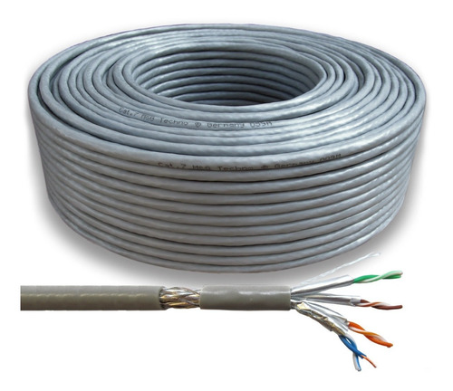 Cable Utp Cat5e 50 Metros  Rj45 Redes Lan Cctv