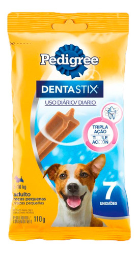 Snack Para Perro Dentastix Pedigree - Razas Pequeñas