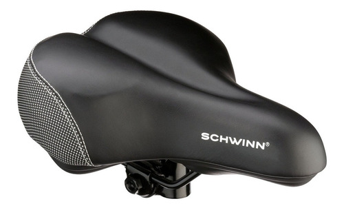 Asiento Bicicleta Schwinn Confort Ancho Foam Black