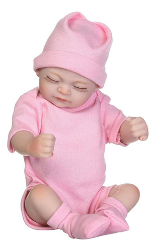 26 Cm Encantador Suave Silicona Realista Bebé Recién A