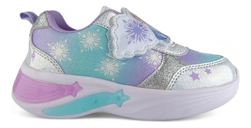 Tenis Princesas Frozen Velcro Bubblegummers