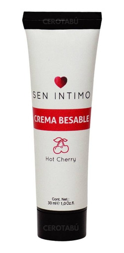 Crema Besable Comestible Hot Cherry Senintimo 30ml Sexo Oral