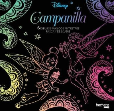 Libro: Campanilla : 6 Dibujos Mágicos Antiestrés Rasca Y Des