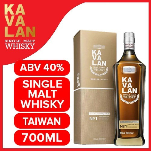 Whisky Kavalan N° 1 Distillery Select 700ml 40% C/ N.f.