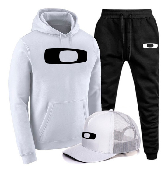 blusa de frio da oakley branca