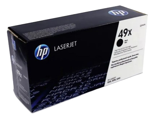 Tóner Hp 49x - Q5949x Original - Caja Abierta Negro