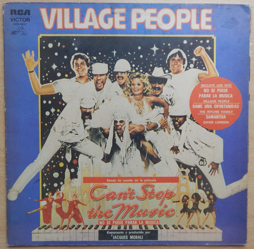 Village People Can´t Stop The Music Vinilo Lp