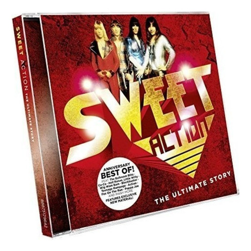 Sweet - Action! The Ultimate Story Cd Dos Discos, Original