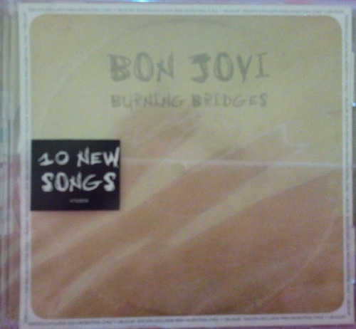 Cd Bon Jovi  Burning Bridges 