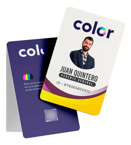 Carnet Pvc Impresión Térmica