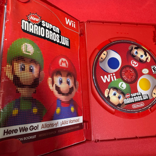 New Super Mario Bros Wii Nintendo Wii Original A (Usado)