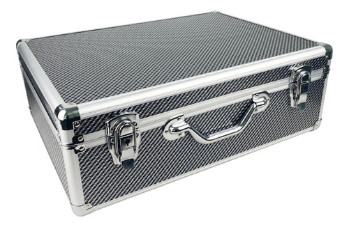 Caja De Herramientas Con Relleno De Esponja 28x20x10cm Plata
