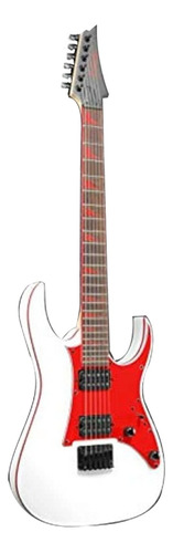 Guitarra eléctrica Ibanez RG GIO GRG131DX de álamo white con diapasón de amaranto