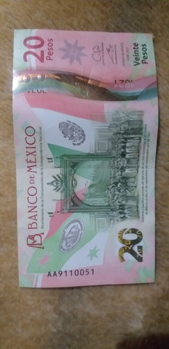 Billetes De $20 Y $50 Pesos Con Serie Aa