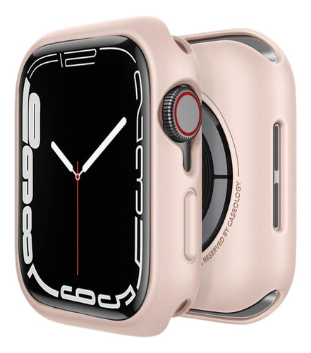 Caseology Nero Diseñado Apple Watch Case 44 Mm Serie 6 Se 5