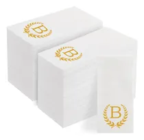 Comprar Servilletas Desechables Con Monograma - Absorbentes, Letra B