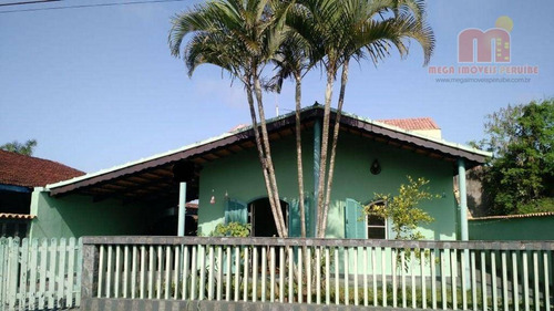 Imagem 1 de 14 de Casa Com 4 Dormitórios À Venda, 130 M² Por R$ 300.000,00 - Balneário Paranapuan - Itanhaém/sp - Ca3640
