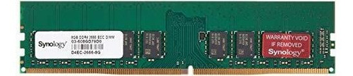 Memoria Ram Synology D4ec-2666-8g Ddr4 8gb 2666mhz -verde