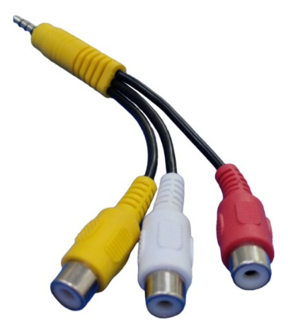 Adaptador Plug 3,5mm A Cable De Video Y Audio Hembra