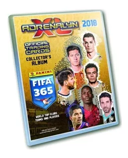Album Porta Cards Binder Fifa 365 2018 Panini Adrenalyn Xl