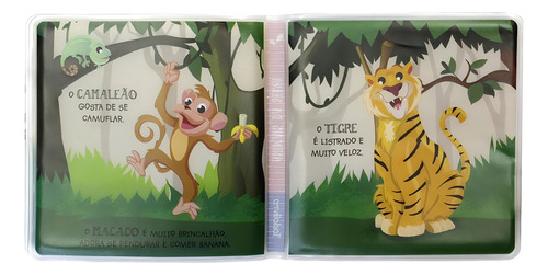 Tchibum – Um livro de banho! Animais da Selva, de © Todolivro Ltda.. Editorial Todolivro Distribuidora Ltda. em português, 2021