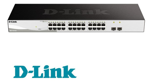 Switch D-link 24ch Gigabit + 2ch Sfp Administrable