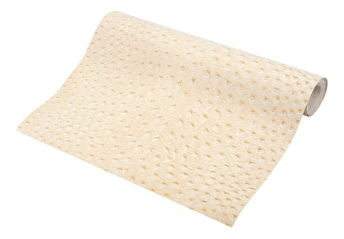 59 X 13 Pulgadas Sintetica De Beige Con Relieve Tela Sinteti