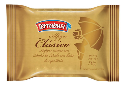 Terrabusi Alfajor Chocolate 50g